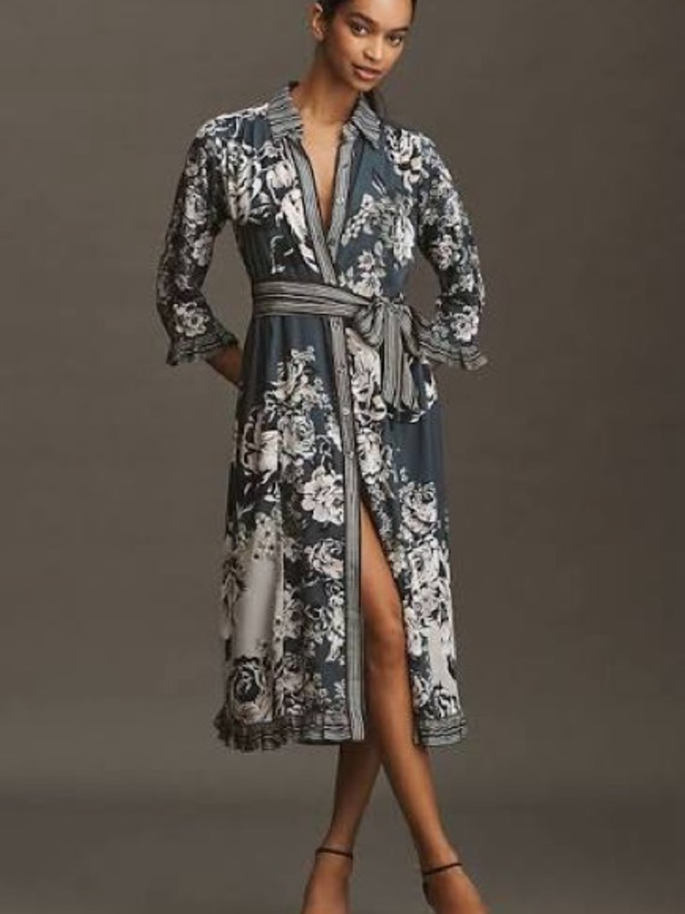 Conditions Apply Irwania Midi Shirt Dress